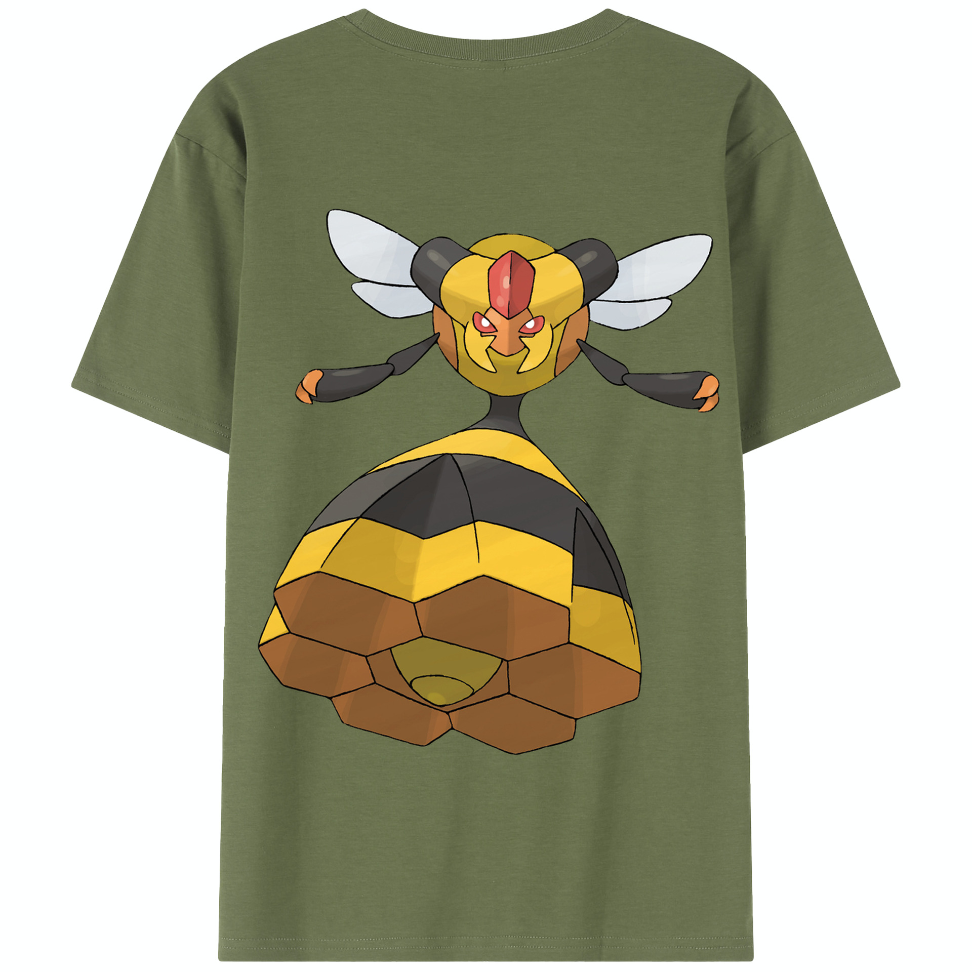 （画像用） ポケットモンスター Pokémon 綿100％半袖Tシャツ（背面プリント）